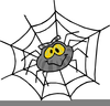 Cute Spider Clipart Free Image