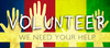 Volunteer Thank You Clipart Image