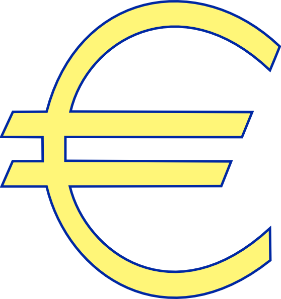 euro symbol clip art - photo #12