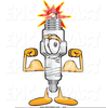 Free Spark Plug Clipart Image