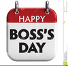 Free Bosses Day Clipart Image
