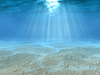 Sun Througth Water Image