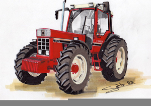 Traktor Clipart Image