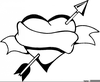 Free Cupid Clipart Black And White Image
