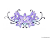 African Violet Clipart Image