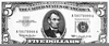 Ten Dollar Bill Clipart Image