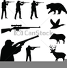 Silhouettes Dogs Free Clipart Image