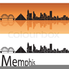 Memphis Bridge Clipart Image