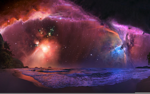 Colorful Nebula Background Image