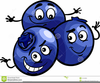 Blueberry Picking Clipart Image