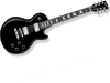 Black Guitar Clip Art