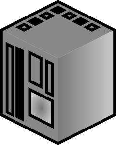 Mainframe Server Computer Clip Art