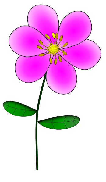 free purple flower clip art - photo #42