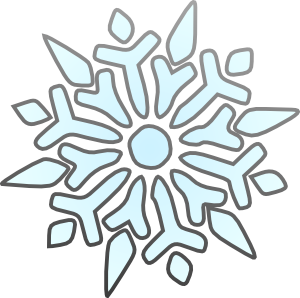 Snowflake Coloring Pages on Erik Single Snowflake Clip Art   Vector Clip Art Online  Royalty Free