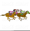Thoroughbred Horse Clipart Image