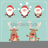 Cute Rudolph Clipart Image