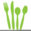 Free Spoon And Fork Clipart Image
