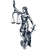 Blind Lady Justice Clipart Image