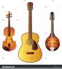 Bluegrass Instruments Clipart Image
