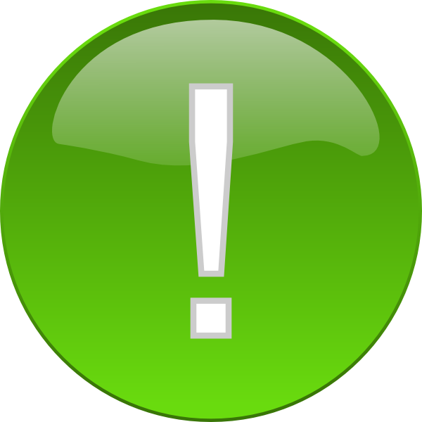 clipart exclamation mark - photo #9