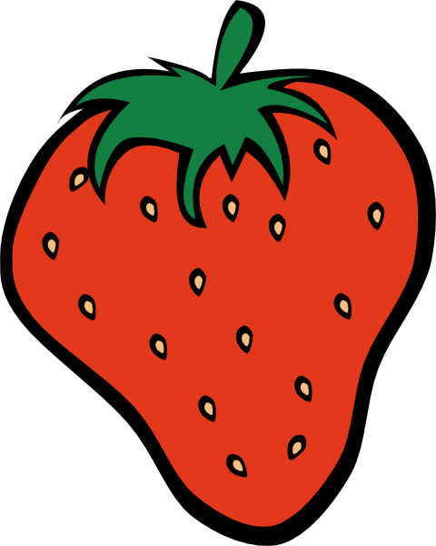 strawberry fruit clipart - photo #1