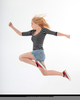 Jumping Photography Model Image