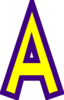 Letter A Clip Art