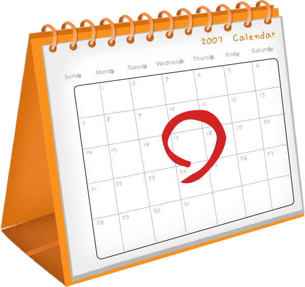 google calendar clip art - photo #17