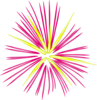 Pink Firework Clip Art