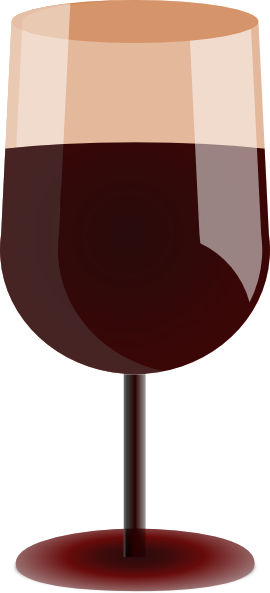 clipart glass of red wine - photo #40