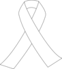 White Ribbon Clip Art