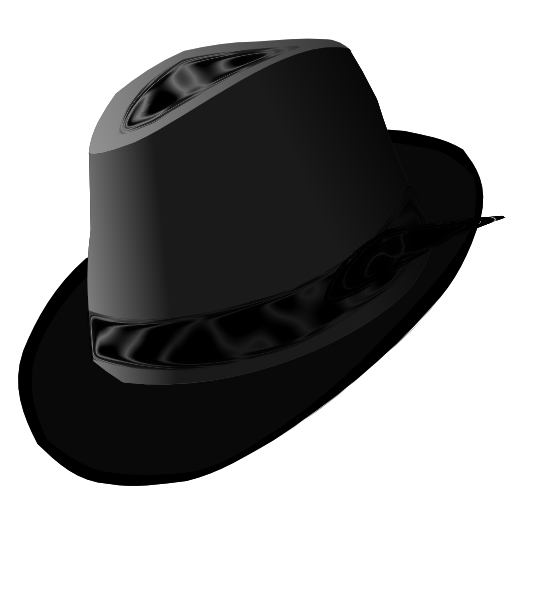 clipart fedora hat - photo #16