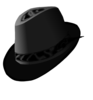 Black Fedora Clip Art