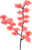 Sakura Branch Clip Art