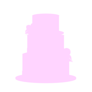 Pink Wedding Cake Clip Art