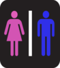 Man And Woman - Colors Clip Art