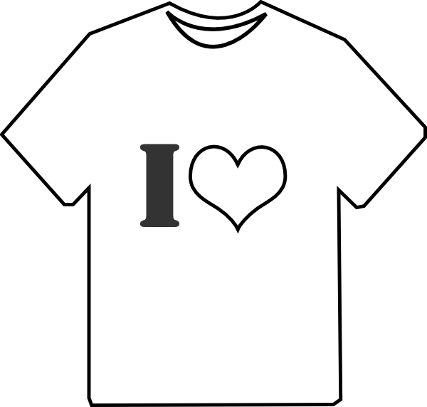 t shirt pictures clip art - photo #45