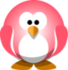 Red Penguin Clip Art