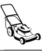 Free Riding Mower Clipart Image