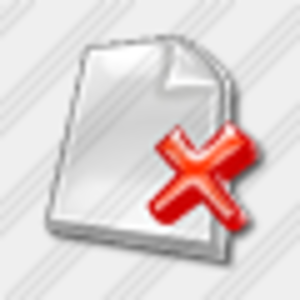 Icon Doc Remove 2 Image