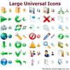 Large Universal Icons Image