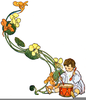 Free Clipart Of Child Reading A Book Image