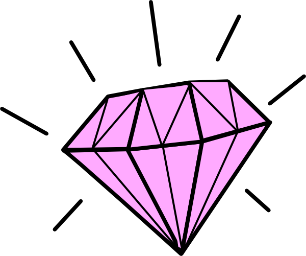 pink diamond clip art free - photo #30
