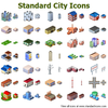 Standard City Icons Image