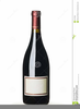 Wine Bottle Label Clipart Image