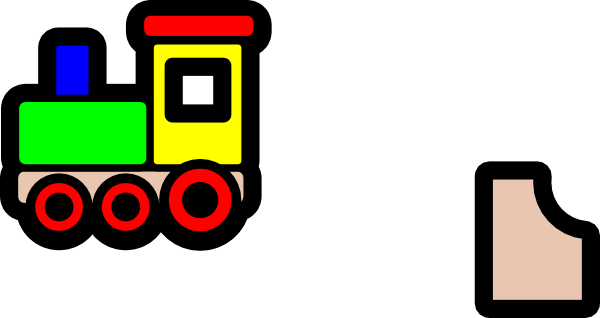 free clip art train. Toy Train Icon clip art