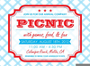 Company Picnic Invitation Image