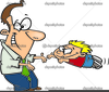 African American Father And Son Clipart Image