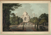 The Taje Mahel, Agra. No. I  / Drawn & Engraved By Thomas And William Daniell. Image