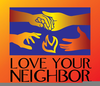 Love Your Neighbor As Yourself Clipart Image
